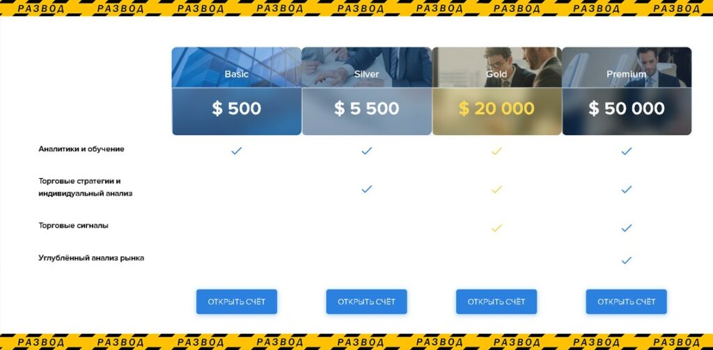Тарифы проекта