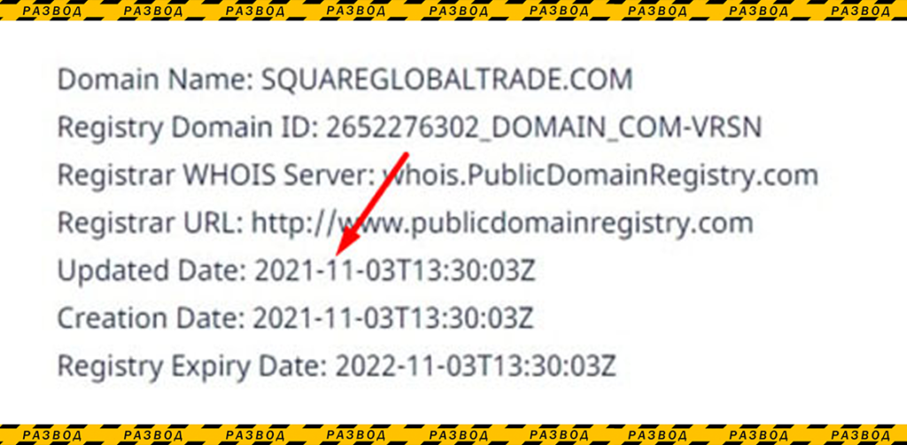 Squareglobal com развод
